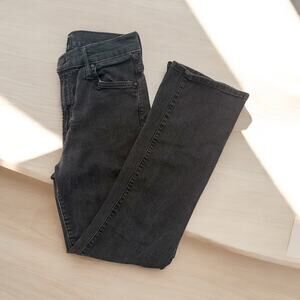 Mother | Insider crop in "Not Guilty" black wash denim jeans | size 26